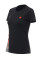 Футболка жіноча Dainese Logo чорна-червона