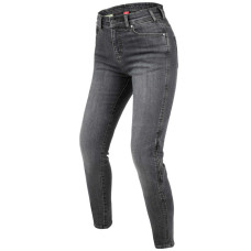 Жіночі мотоциклетні джинси Rebelhorn Classic III Slim Fit сірі