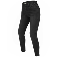 Джинси мотоциклетні жіночі Rebelhorn Classic III Slim Fit чорні