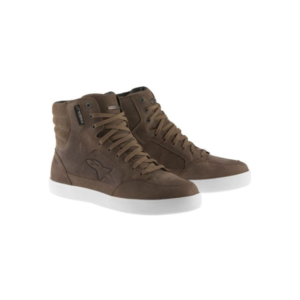 Мотоциклетні туристичні черевики J-6 Waterproof ALPINESTARS коричневі