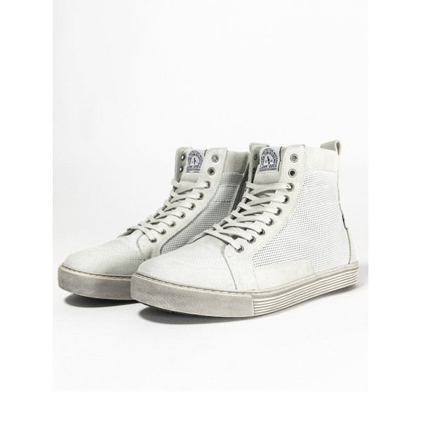 Короткі мотоциклетні черевики John Doe Neo білі