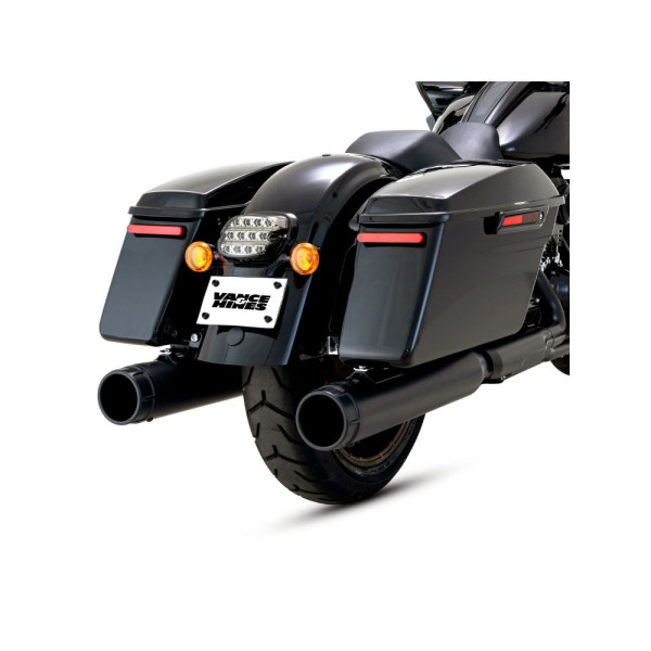 Випускні системи Vance & Hines Torquer 450 для вибраних моделей Харлея Девідсона чорний матовий