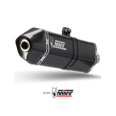 Випускні системи Slip-On Line (Speed Edge) MIVV для Suzuki GSX-R 1300 Hayabusa (08-17) чорні