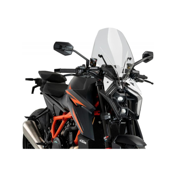 Мотоциклетний туристичний обтічник PUIG Naked New Generation KTM Superduke R 1390 (24-) прозорий
