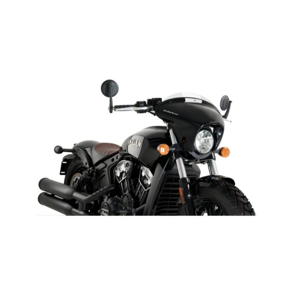 Спортивний мотоциклетний обвіт PUIG Batwing SML Indian Scout Bobber (18-) прозорий
