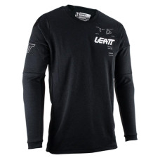 Кросова кофта Leatt Moto 4.5 WindBlock чорна