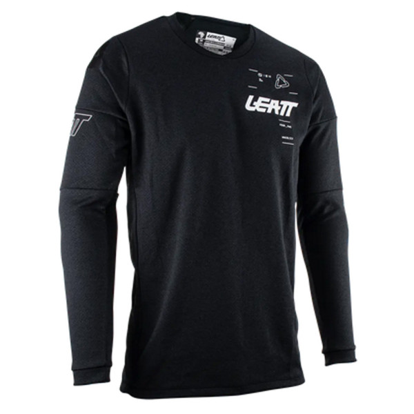 Кросова кофта Leatt Moto 4.5 WindBlock чорна