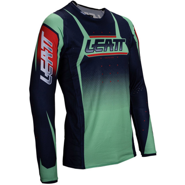 Кросова кофта Leatt Moto 4.5 Lite Matcha синьо-зелена
