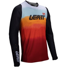 Кросова кофта Leatt Moto 4.5 Lite Glamis чорна-помаранчева-біла