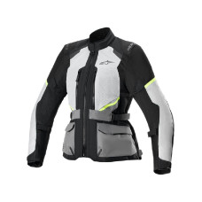 Жіноча текстильна мотоциклетна куртка Alpinestars Stella Andes Air Drystar® чорна-сіра