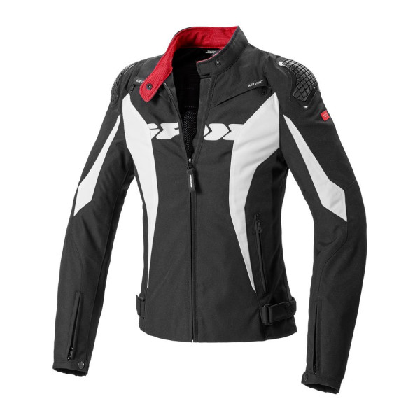 Куртка мотоциклетна жіноча Spidi Sport Warrior Tex Lady чорнобіла