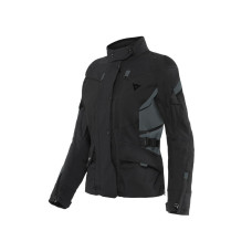 Жіноча текстильна мотоциклетна куртка Dainese Carve Master 3 Gore-Tex чорна-сіра