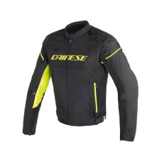 Жіноча текстильна куртка Dainese D-Frame Tex чорна-флюо