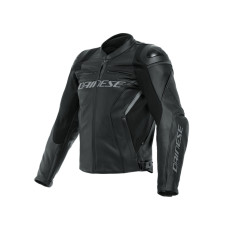 Мотоциклетна шкіряна куртка Dainese Racing 4 нестандартні розміри чорна