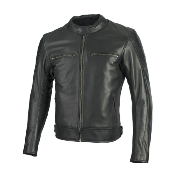 Кожана куртка Seca Bonneville чорна