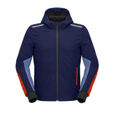 Кросова кофта Spidi Hoodie Armor Light синьо-червона