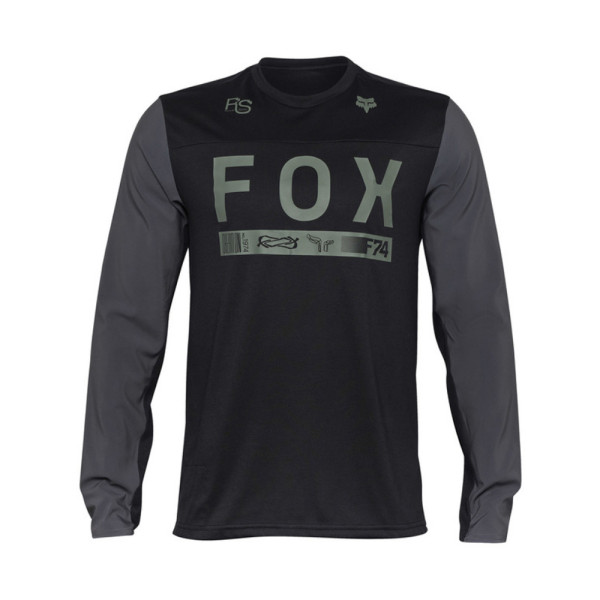 Кросова кофта Fox Ranger чорна-сіра