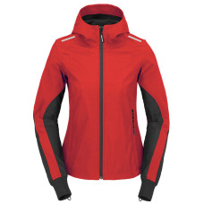 Кросова кофта Spidi Hoodie Armor Light червоно-чорна