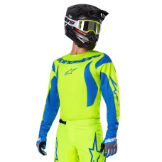 Кросова кофта Alpinestars MX Fluid Haul жовто-синя