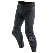 Мотоциклетні шкіряні штани Dainese Delta 4 перфорована версія чорні