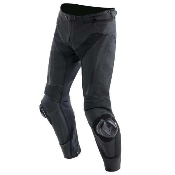 Мотоциклетні шкіряні штани Dainese Delta 4 перфорована версія чорні