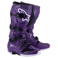 Бутси ендуро Alpinestars MX Tech 7 фіолетово-чорні