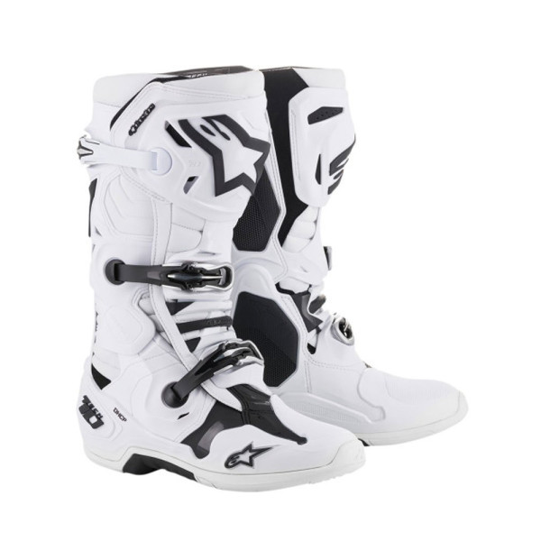 Бутси ендуро Alpinestars Tech 10 біло-чорні