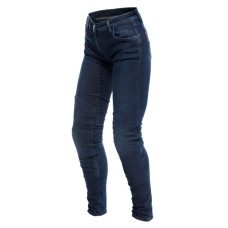 Джинси мотокросові жіночі Dainese Denim Brushed Skinny Tex сині