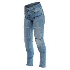 Джинси мотокросові жіночі Dainese Denim Stone Slim Tex сині