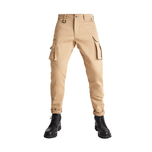 Мотоциклетні джинси Pando Moto Desert Cargo коричневі