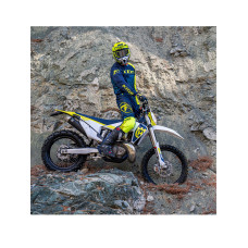 Кросові штани Klim XC Lite синьо-жовті