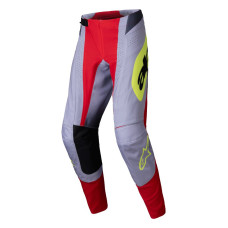 Жіночі текстильні мотоциклетні штани Alpinestars Techstar Melt червоно-сірі