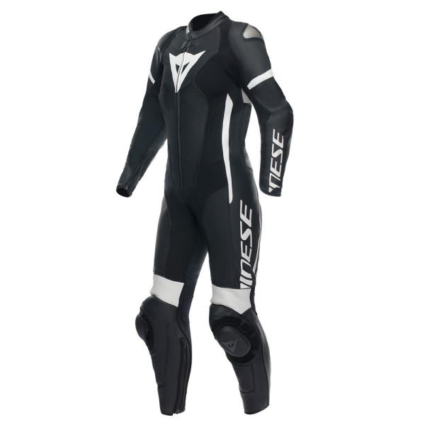 Мотоциклетний комбінезон одночастинний жіночий Dainese Grobnik чорний-білий