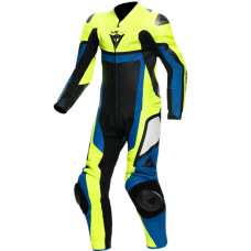Мотоциклетний комбінезон дитячий одночастинний Dainese GEN-Z (перфорована версія) синьо-флюо жовтий