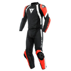 Мотоциклетний комбінезон двочастинний Dainese AVRO 4 чорний-червоний-білий