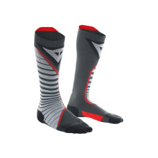 Довгі мотоциклетні шкарпетки Dainese Thermo Long чорні-червоні