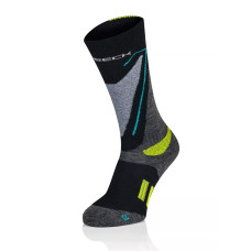 Дитячі шкарпетки Brubeck Snow Force Light чорнo-сірі