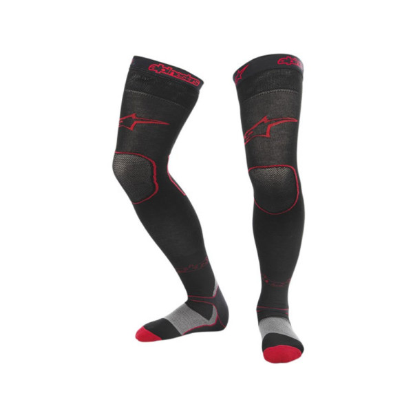 Шкарпетки Alpinestars MX чорні-червоні