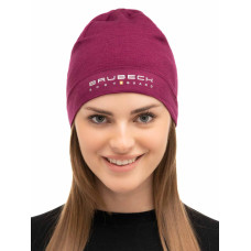 в'язана шапка Brubeck unisex фіолетова