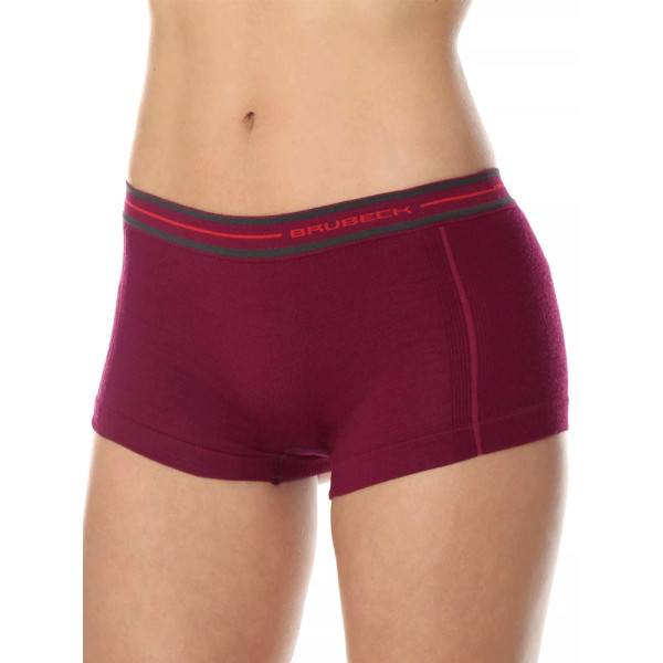 Боксерки жіночі Brubeck Active Wool бордові