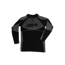 Термошарф з довгим рукавом 4SR Seamless Shirt чорний-сірий