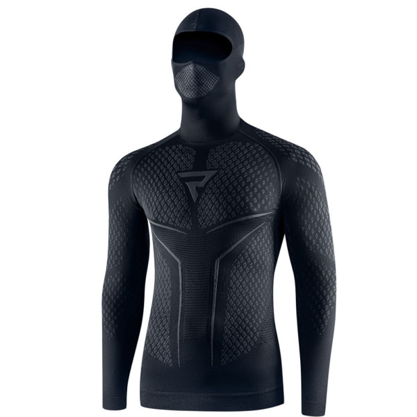 Термоблуза Rebelhorn Therm II 2 в 1 чорна-сіра