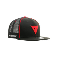 Кепка Dainese 9FIFTY Trucker чорна-червона