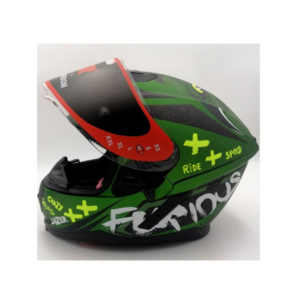 Шолом інтегральний Lazer Rafale Oni зелений