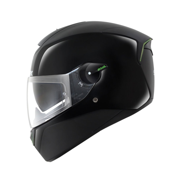 Інтегральний мотоциклетний шолом Shark SKWAL BLANK чорний глянець