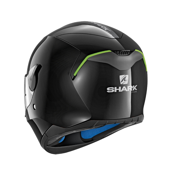 Інтегральний мотоциклетний шолом Shark SKWAL BLANK чорний глянець