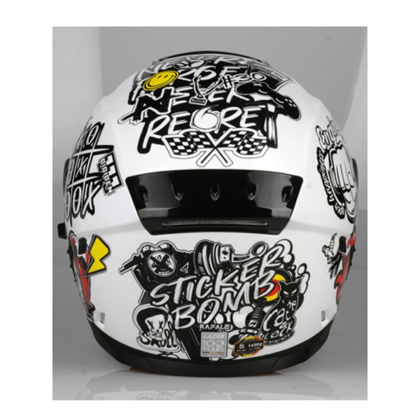 Шолом інтегральний LAZER Rafale Evo Stickerbomb