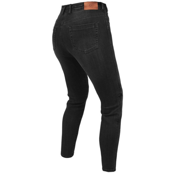 Джинси мотоциклетні жіночі Rebelhorn Classic III Slim Fit чорні