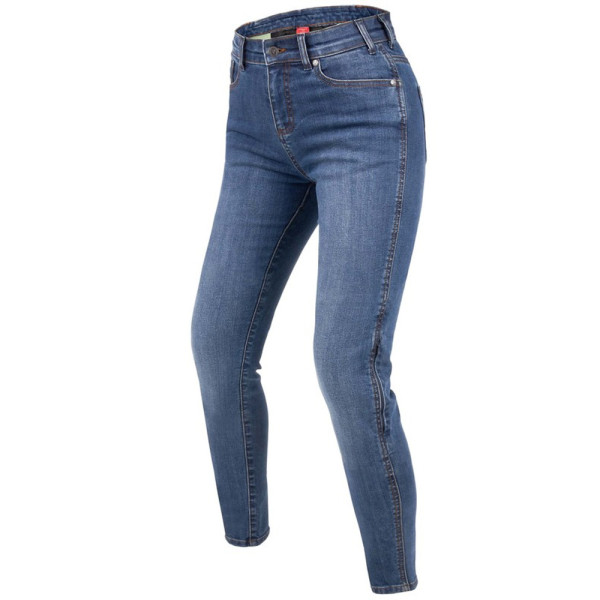 Джинси мотоциклетні жіночі Rebelhorn Classic III Slim Fit сині