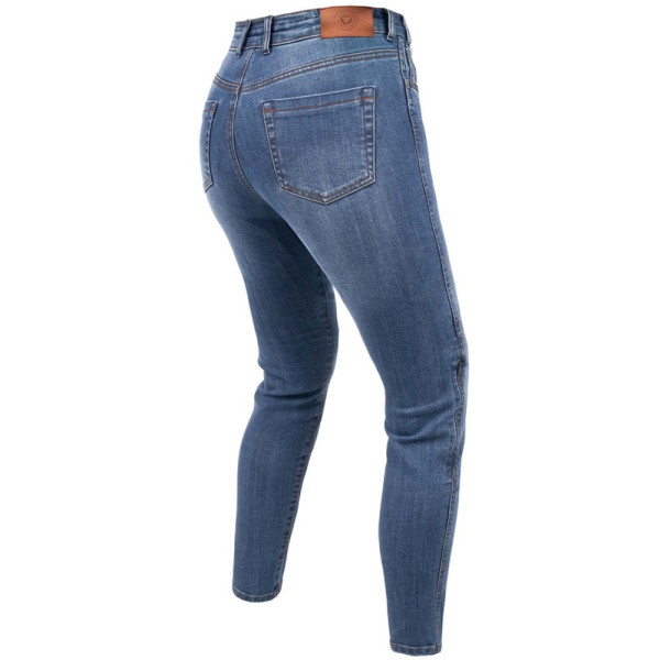 Джинси мотоциклетні жіночі Rebelhorn Classic III Slim Fit сині